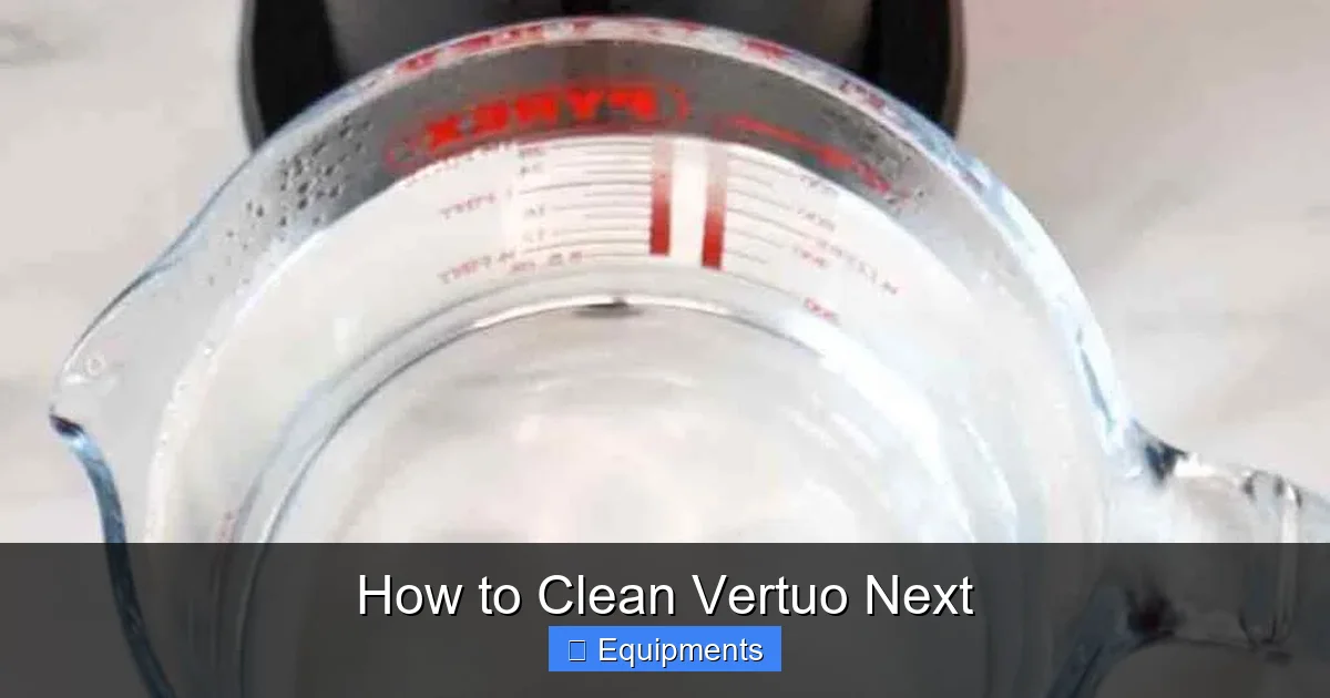 How to Clean Vertuo Next