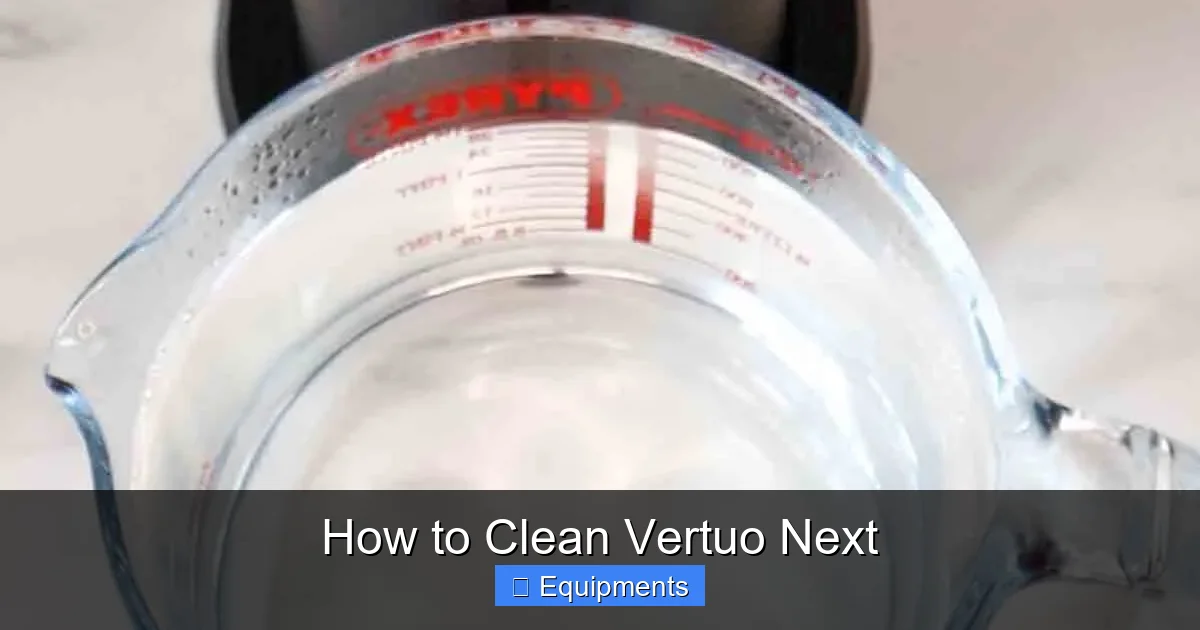 How to Clean Vertuo Next