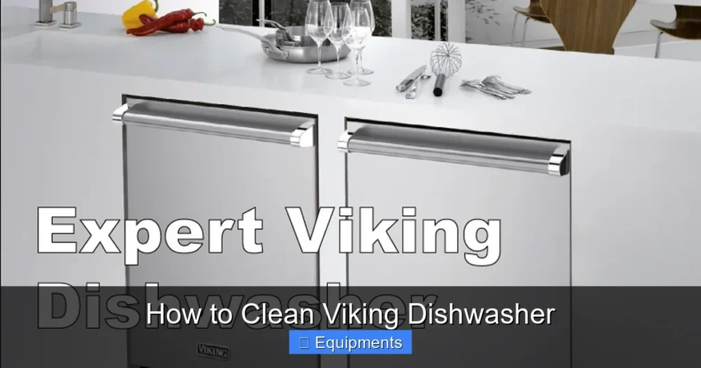 How to Clean Viking Dishwasher