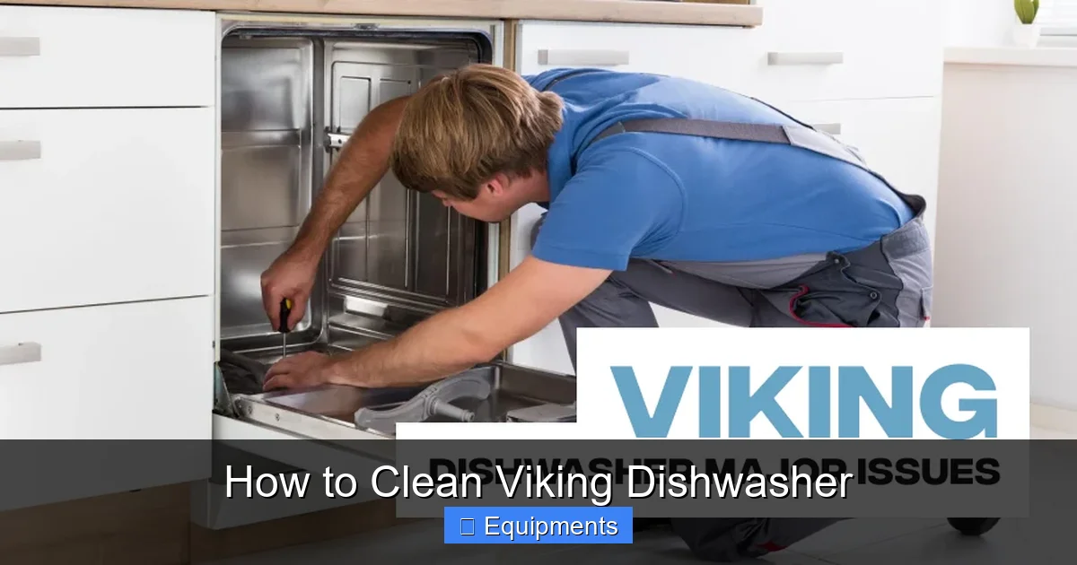 How to Clean Viking Dishwasher