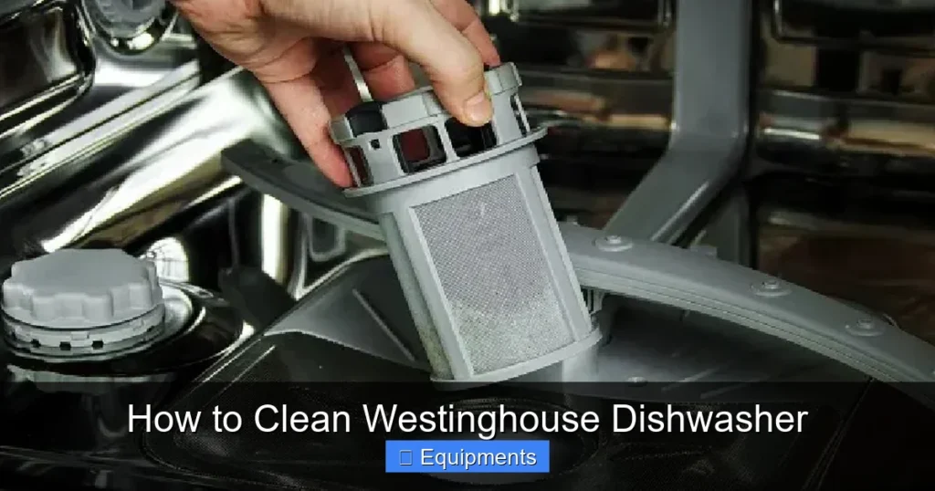 How to Clean Westinghouse Dishwasher