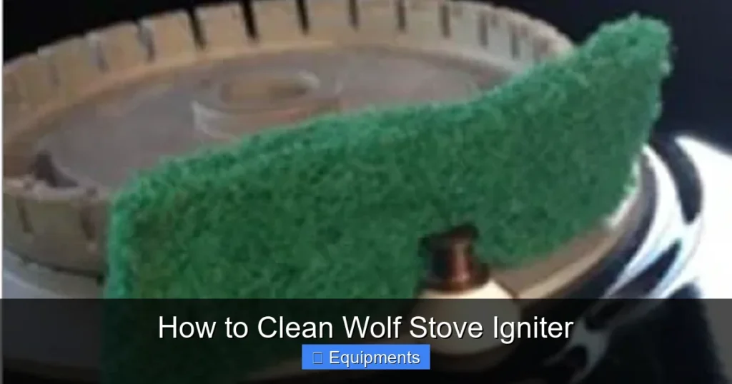 How to Clean Wolf Stove Igniter