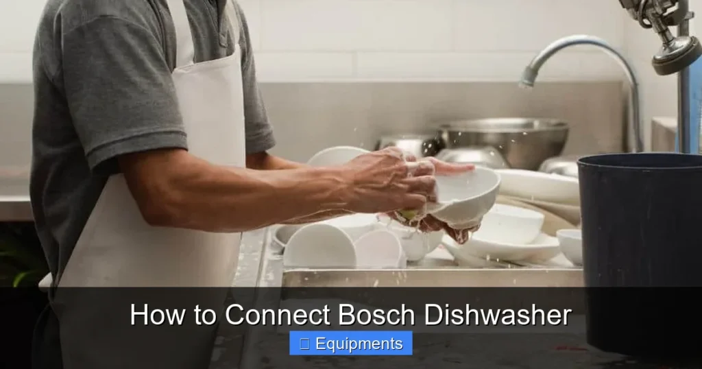 How to Connect Bosch Dishwasher
