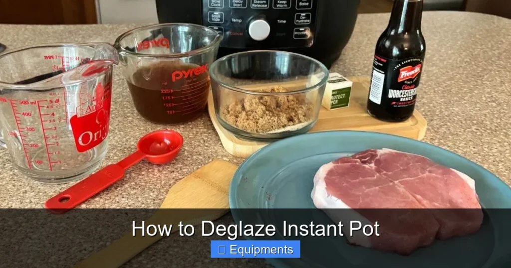 How to Deglaze Instant Pot