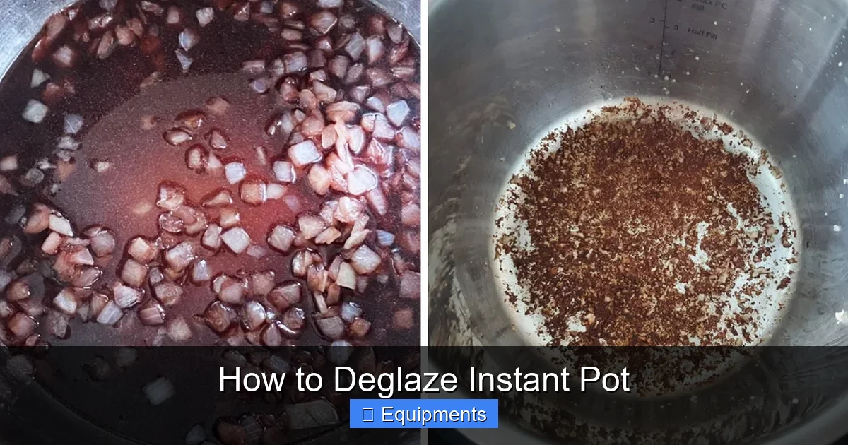 How to Deglaze Instant Pot