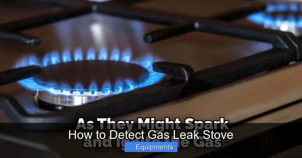 How to Detect Gas Leak Stove