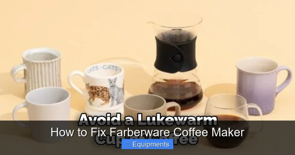 How to Fix Farberware Coffee Maker