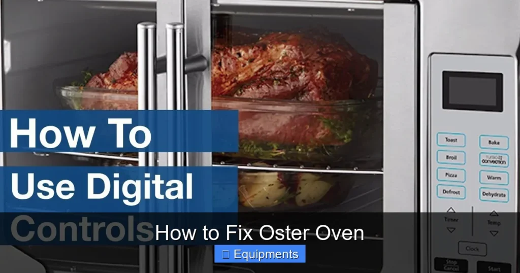 How to Fix Oster Oven