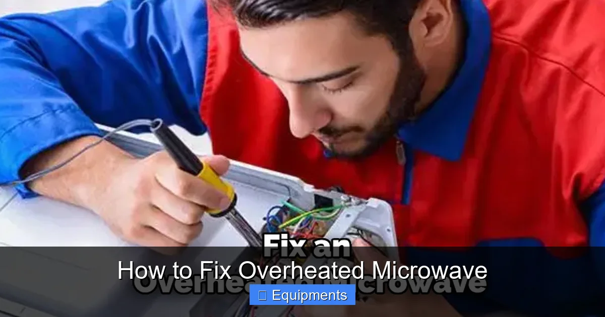 How to Fix Overheated Microwave