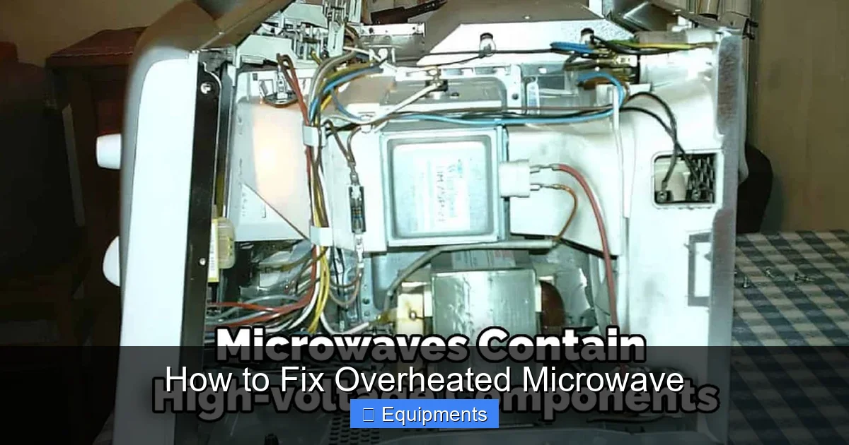 How to Fix Overheated Microwave