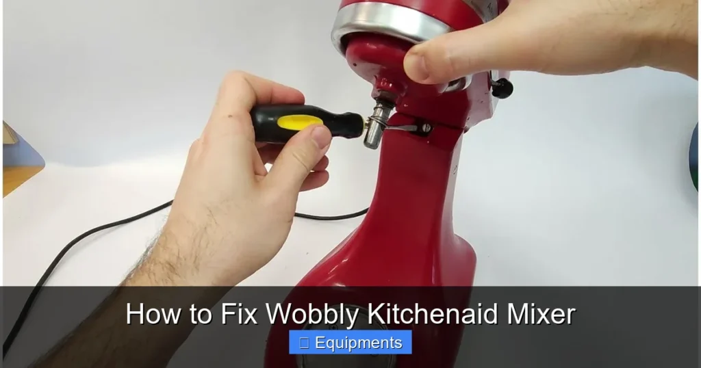 How to Fix Wobbly Kitchenaid Mixer