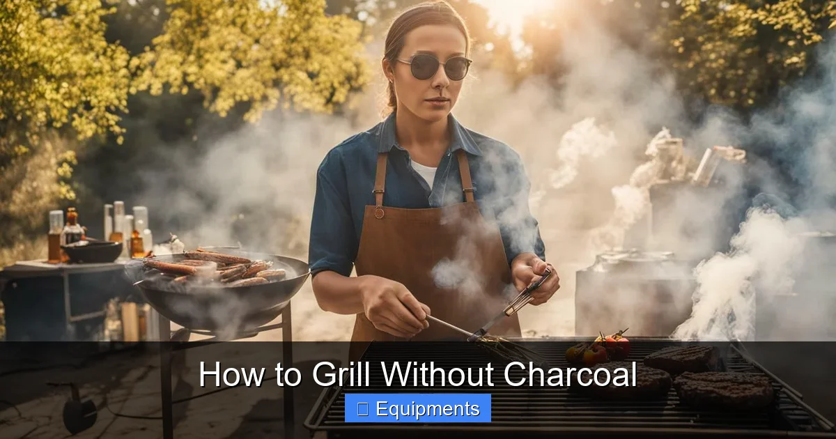 How to Grill Without Charcoal
