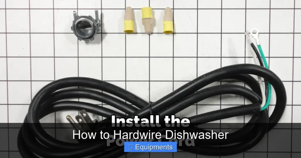 How to Hardwire Dishwasher