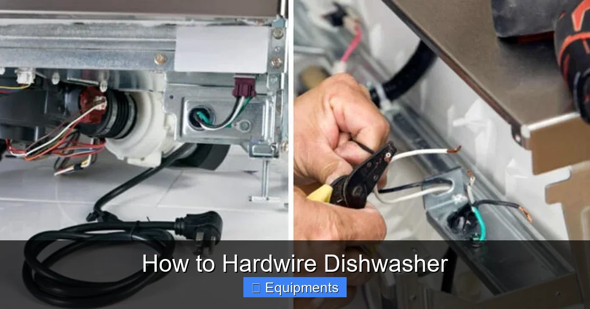 How to Hardwire Dishwasher