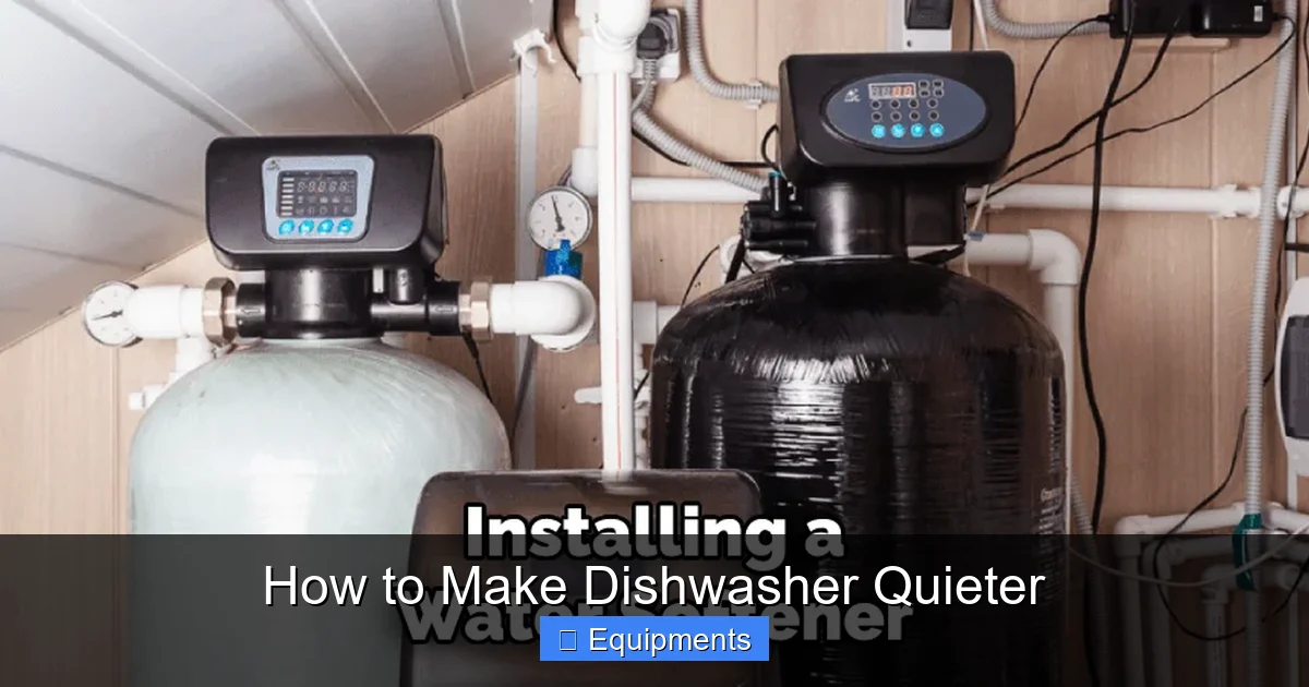 How to Make Dishwasher Quieter