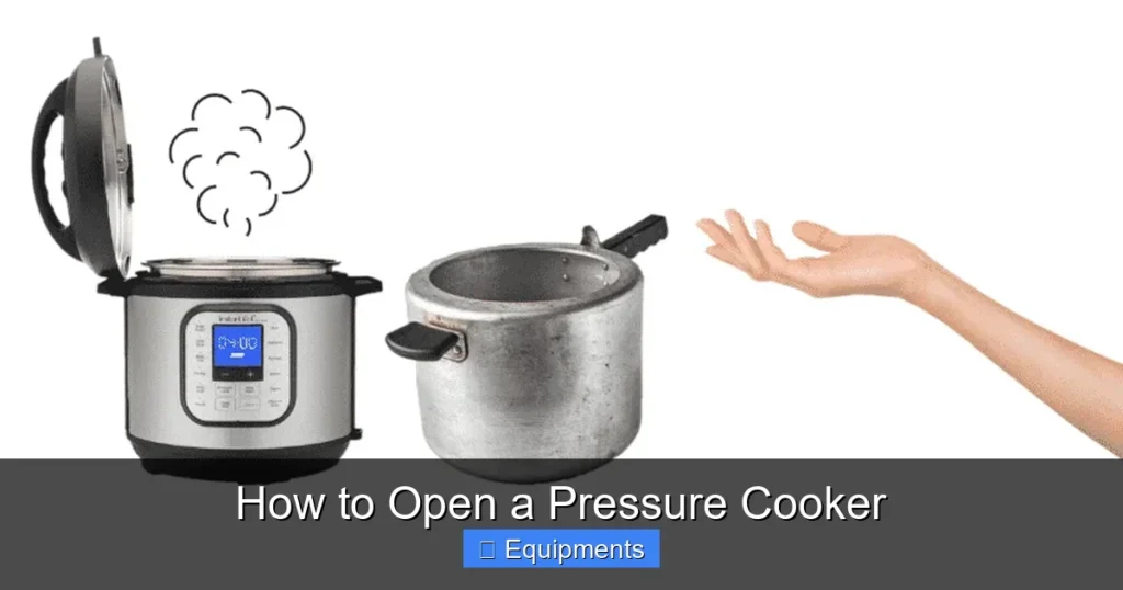 How to Open a Pressure Cooker