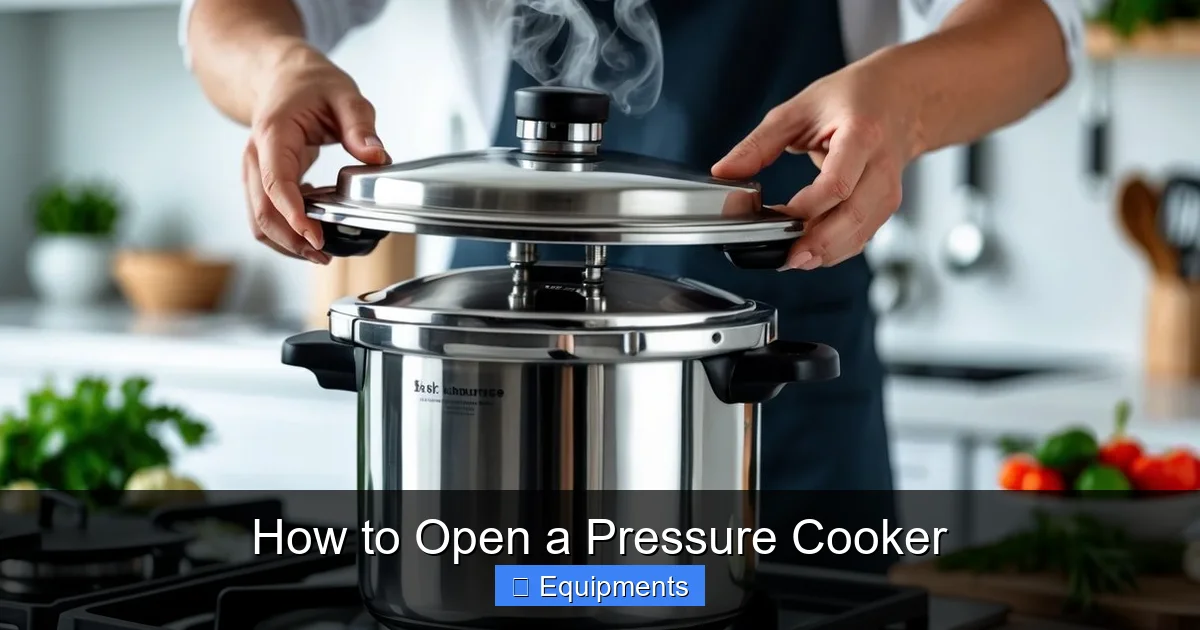 How to Open a Pressure Cooker
