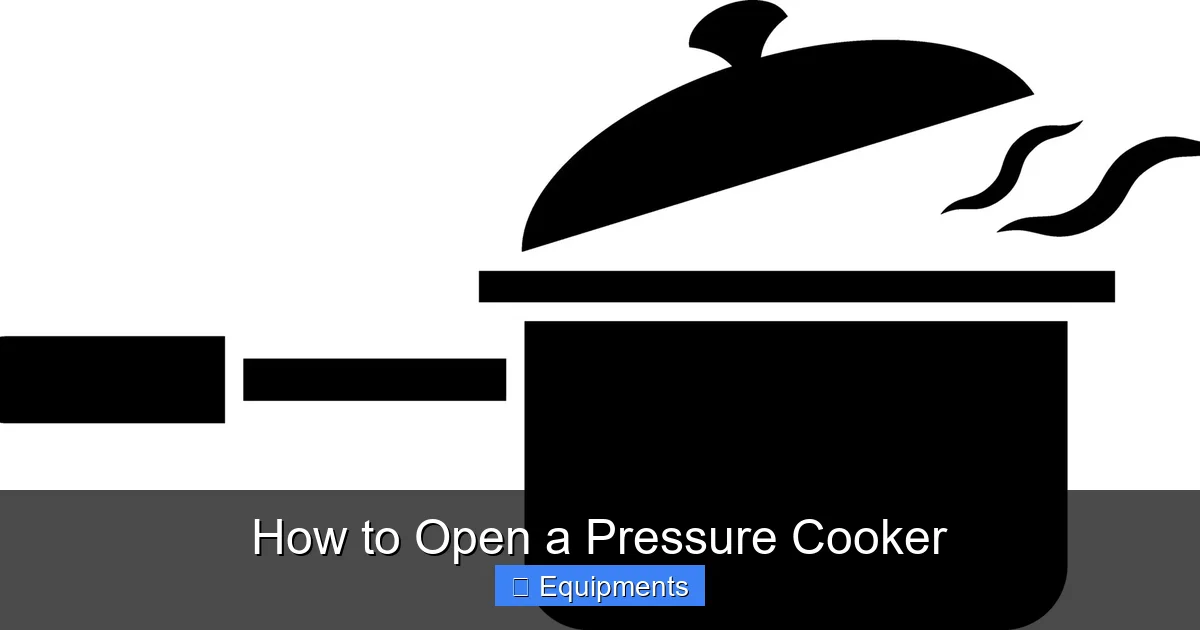 How to Open a Pressure Cooker
