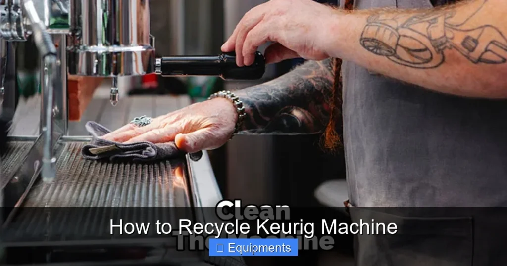 How to Recycle Keurig Machine