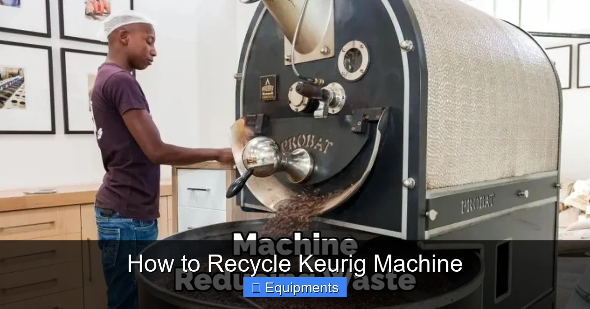 How to Recycle Keurig Machine