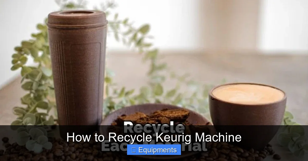 How to Recycle Keurig Machine