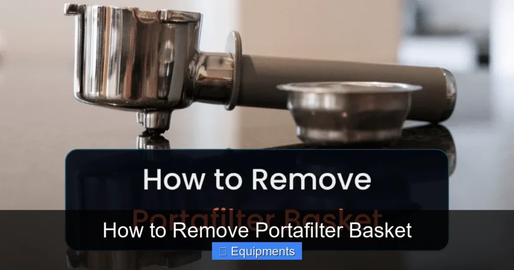 How to Remove Portafilter Basket