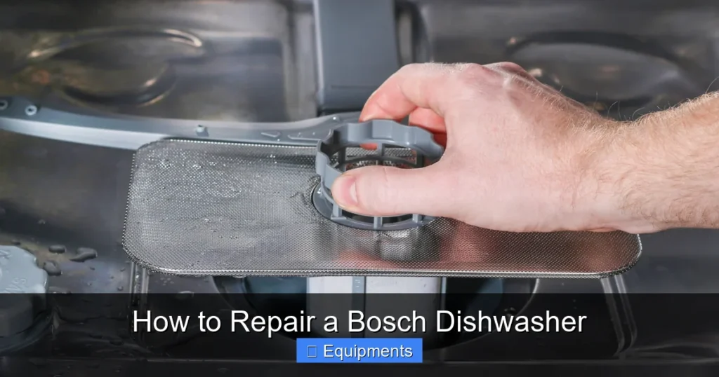 How to Repair a Bosch Dishwasher