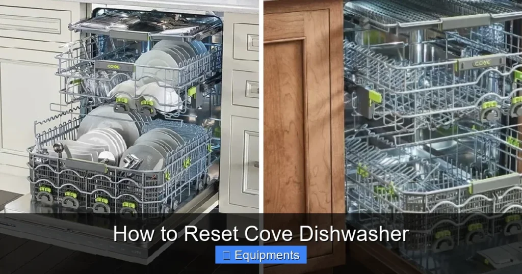 How to Reset Cove Dishwasher