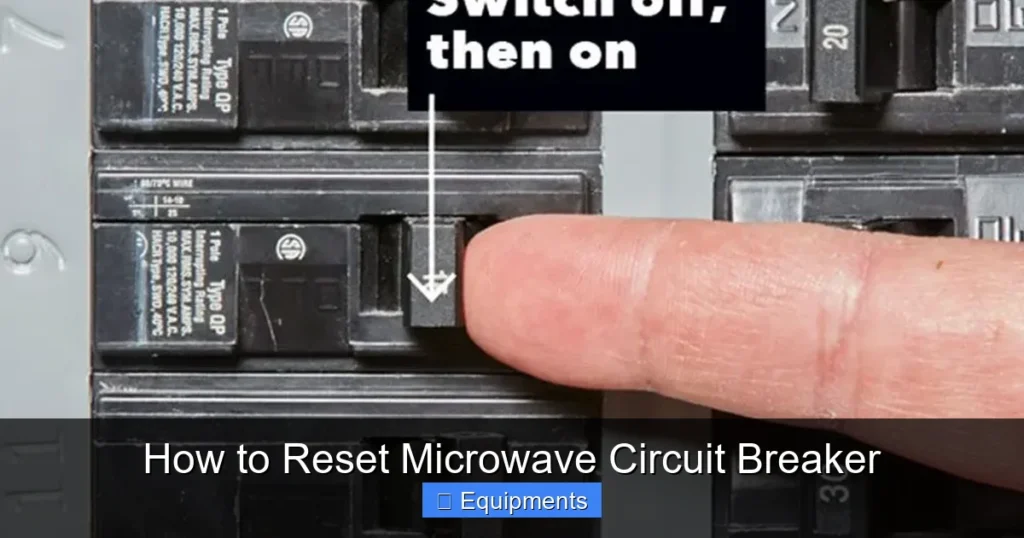 How to Reset Microwave Circuit Breaker
