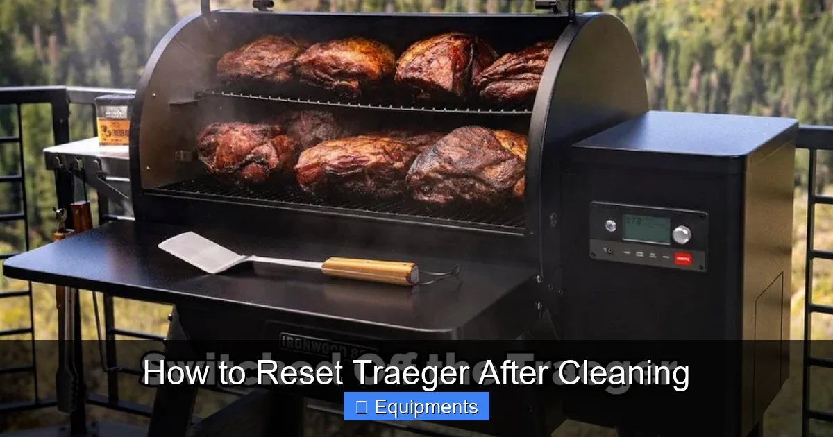 How to Reset Traeger After Cleaning