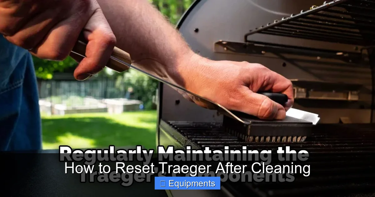 How to Reset Traeger After Cleaning