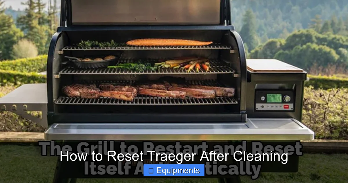 How to Reset Traeger After Cleaning