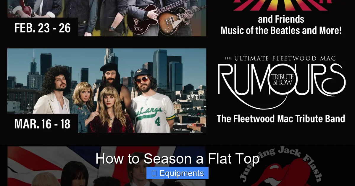 How to Season a Flat Top