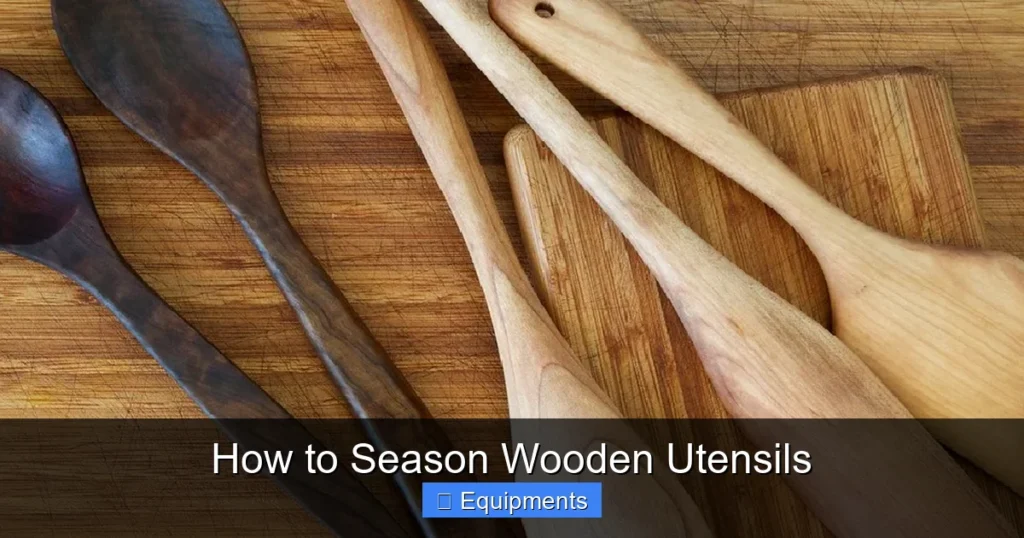How to Season Wooden Utensils
