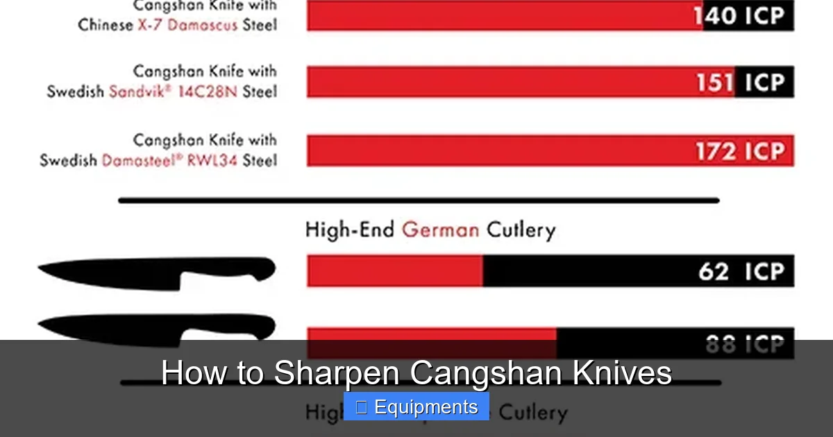 How to Sharpen Cangshan Knives