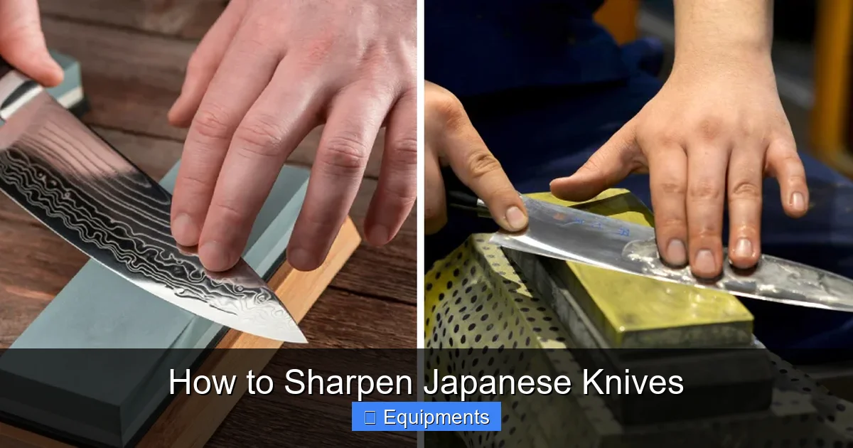 How to Sharpen Japanese Knives