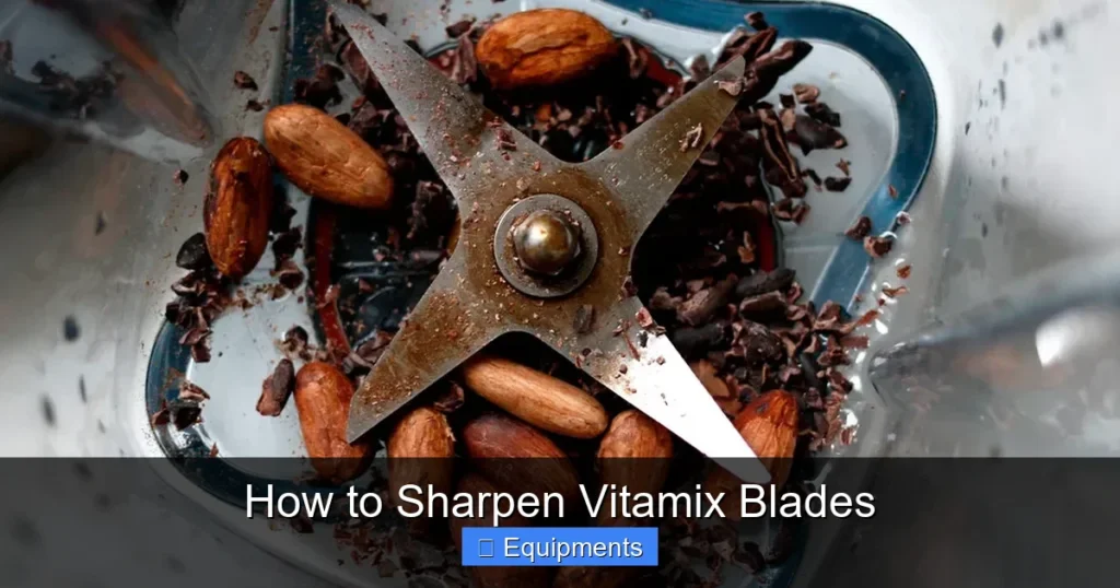 How to Sharpen Vitamix Blades