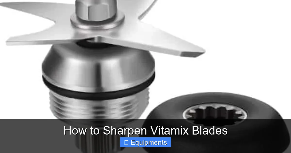 How to Sharpen Vitamix Blades