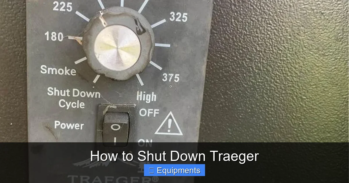 How to Shut Down Traeger