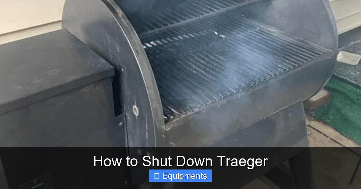 How to Shut Down Traeger