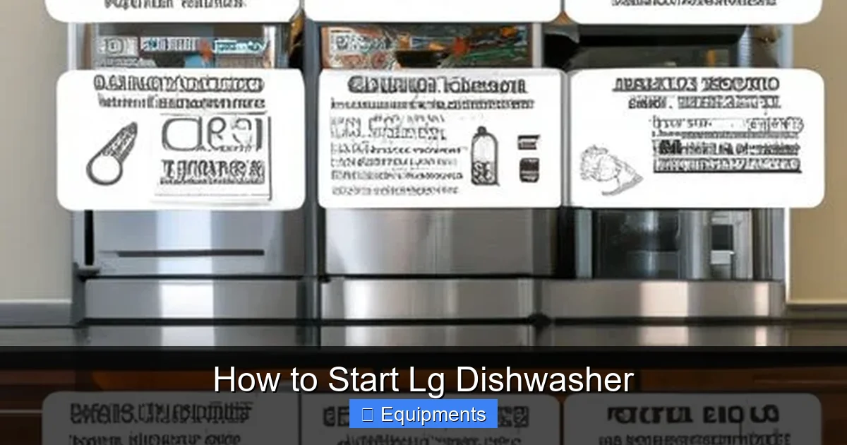 How to Start Lg Dishwasher