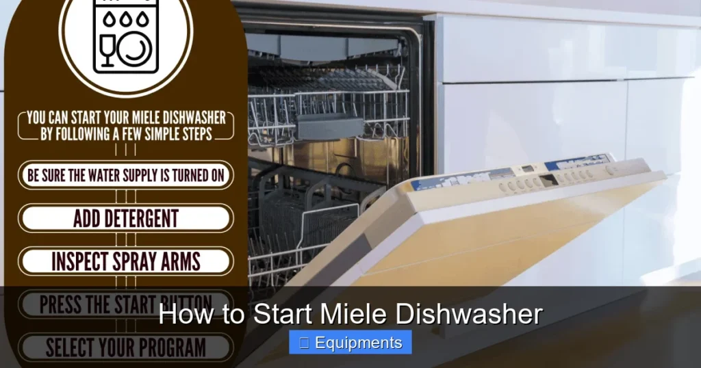 How to Start Miele Dishwasher