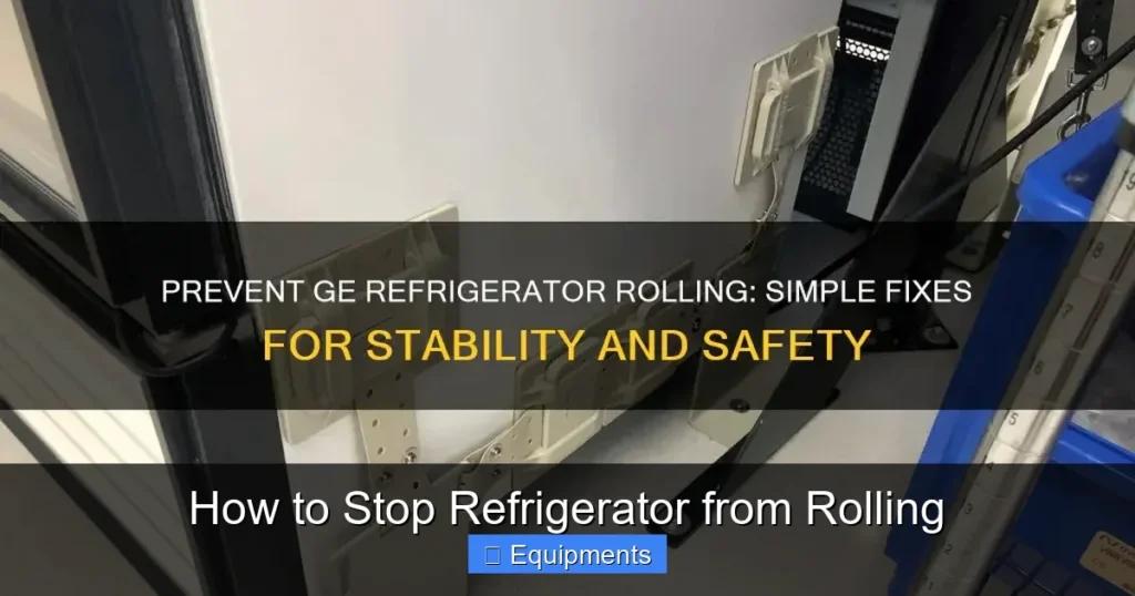 How to Stop Refrigerator from Rolling