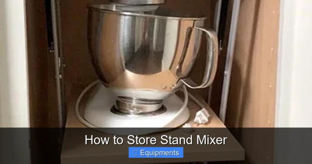 How to Store Stand Mixer