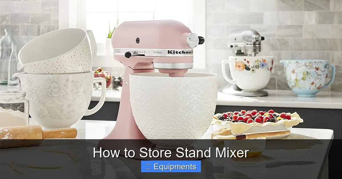 How to Store Stand Mixer
