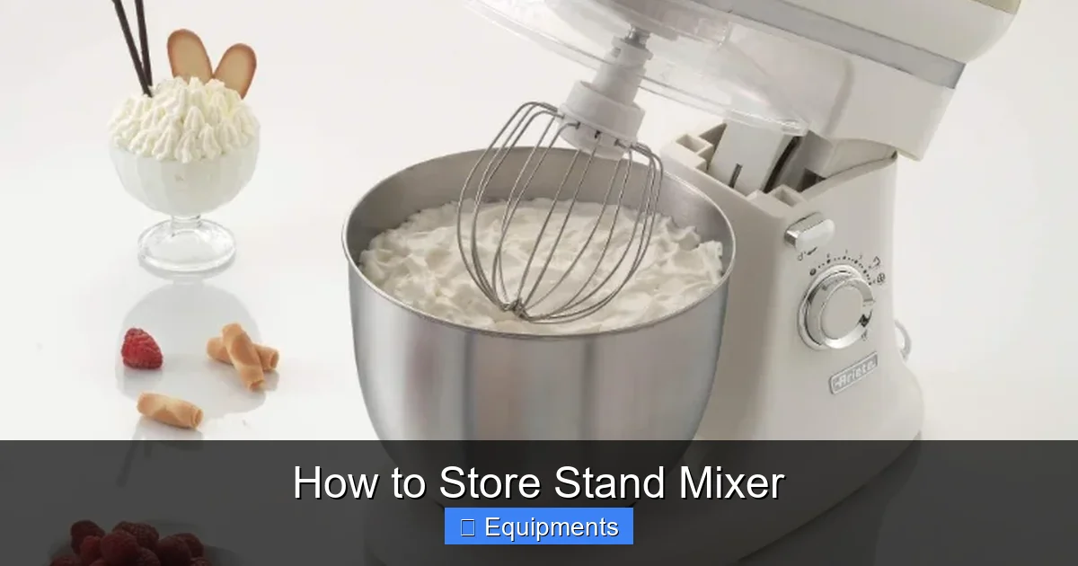 How to Store Stand Mixer