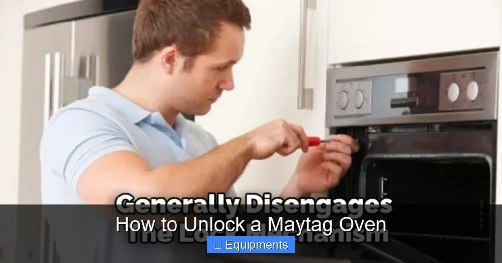 How to Unlock a Maytag Oven