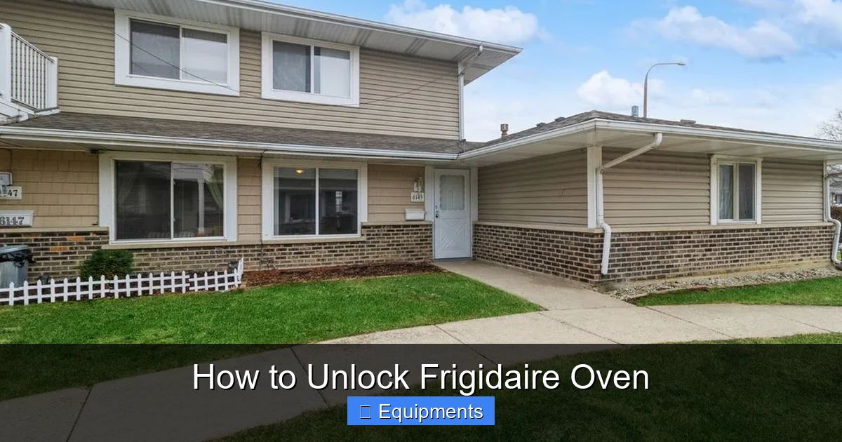 How to Unlock Frigidaire Oven
