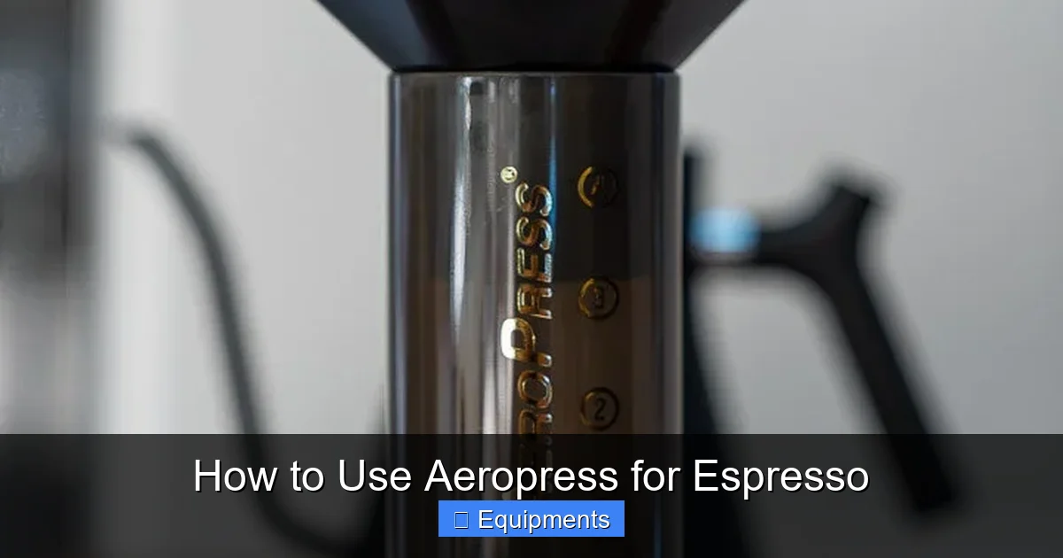 How to Use Aeropress for Espresso