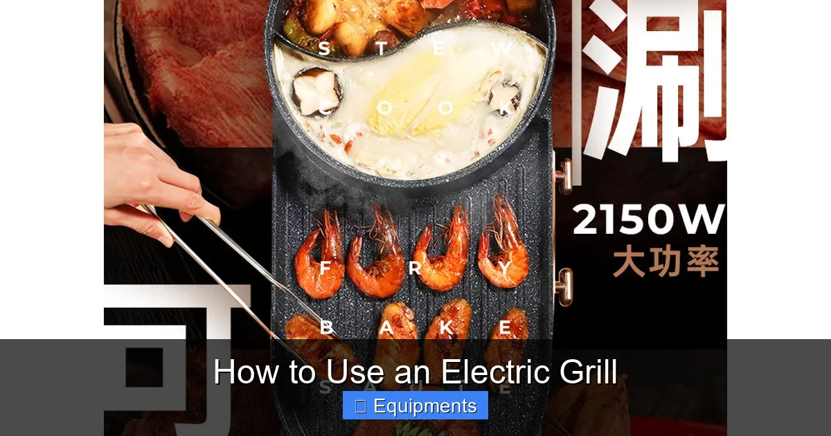 How to Use an Electric Grill